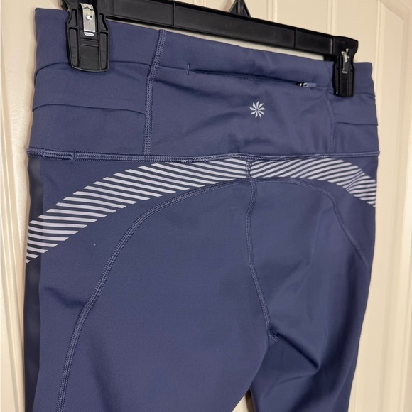 ATHLETA x Allyson Felix 💙 Navy Athletic High Waist Leggings, Reflective (Medium) - Picture 9 of 15